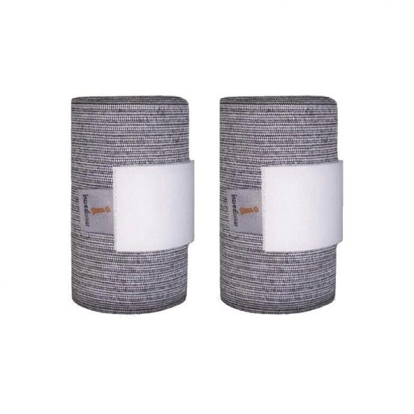 Incrediwear Equine Circulation Bandages (Pair) - Grey