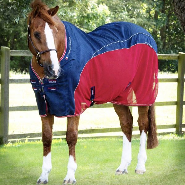 Premier-Equine-Sport-Cooler-Rug-Navy-1