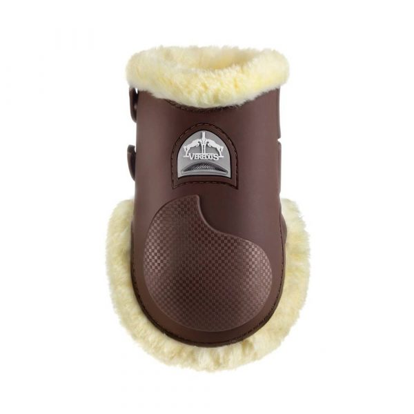 Veredus Carbon Gel Vento Save The Sheep Fetlock Boots: Brown