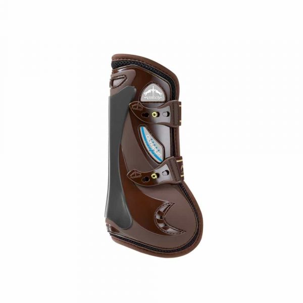 Veredus-Olympus-Vento-Front-Tendon-Boots-Brown