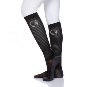 Ego7-Air-Long-Riding-Socks-Black-Image-1