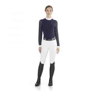 Ego7-Rita-Long-Sleeve-Show-Shirt-Navy-Image-2