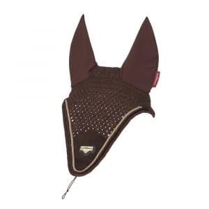 LeMieux-Puissance-Fly-Hood-Brown-Image-1