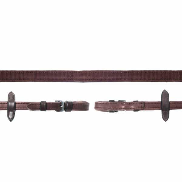 Schockemohle-Durasoft-Grip-Reins-Brown-1