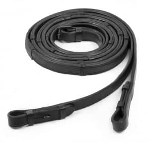 Schockemohle-Half-Rubber-Lined-Reins-With-Stoppers-Black-2