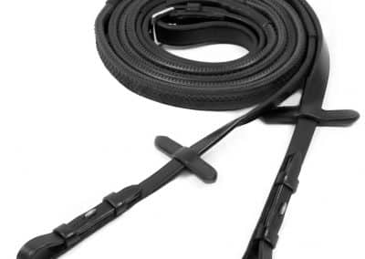 Schockemohle-Rubber-Reins-With-Hook-And-Stud-Fastening-Black-2